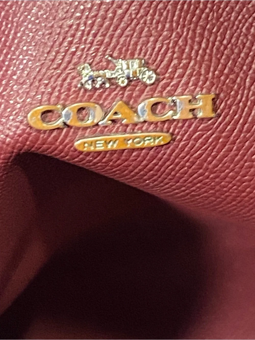 Coach Black Signature Canvas Tote with Subtle Logo